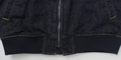 JAPAN BLUE JEANS Jackets^/ 13.5oz Crunch Denim Bomber Jacket indigo