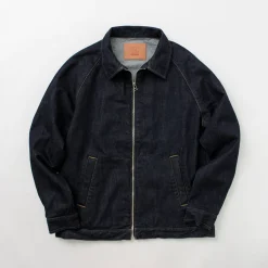 JAPAN BLUE JEANS Jackets^/ 13oz Denim Drizzler Jacket indigo