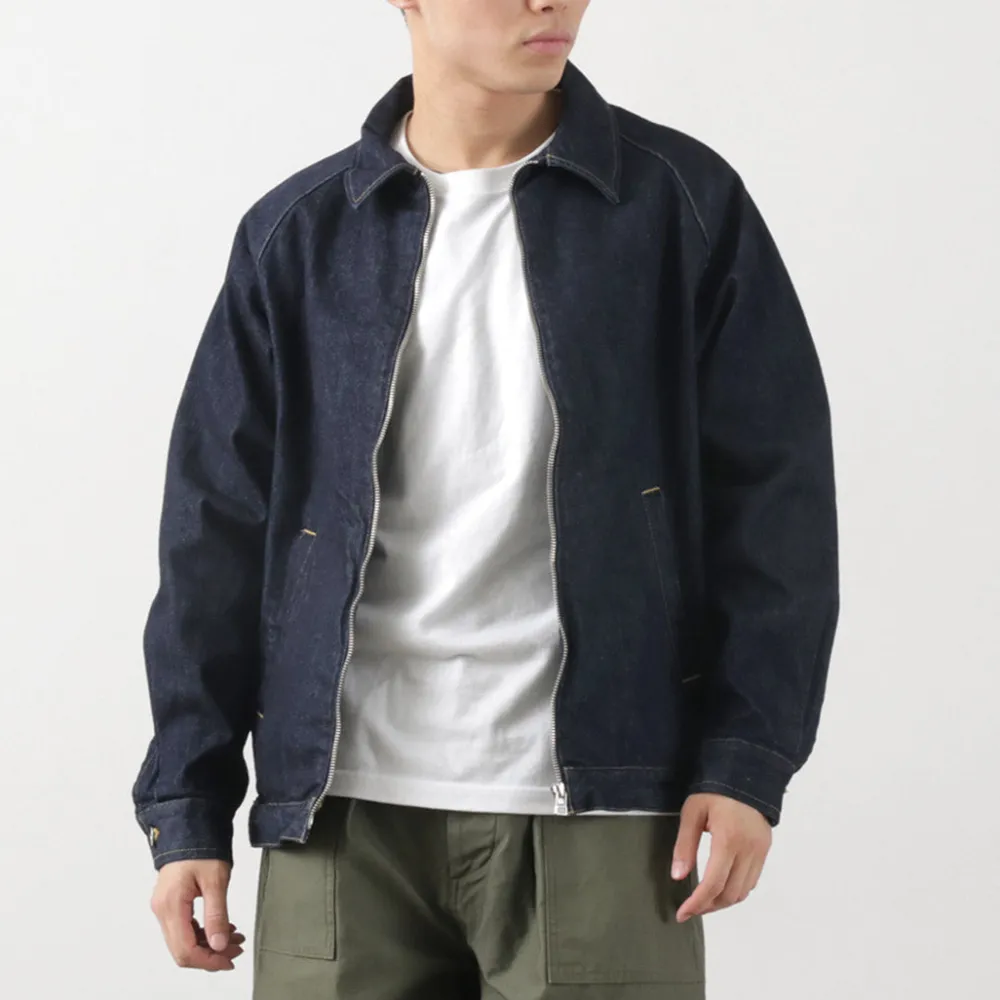 JAPAN BLUE JEANS Jackets^/ 13oz Denim Drizzler Jacket indigo