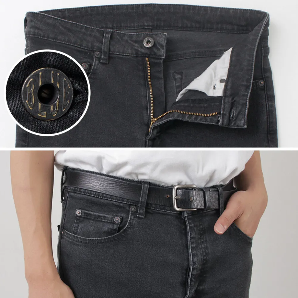 JAPAN BLUE JEANS Jeans^/ 12oz Hyper Stretch Slim Tapered Denim Faded black
