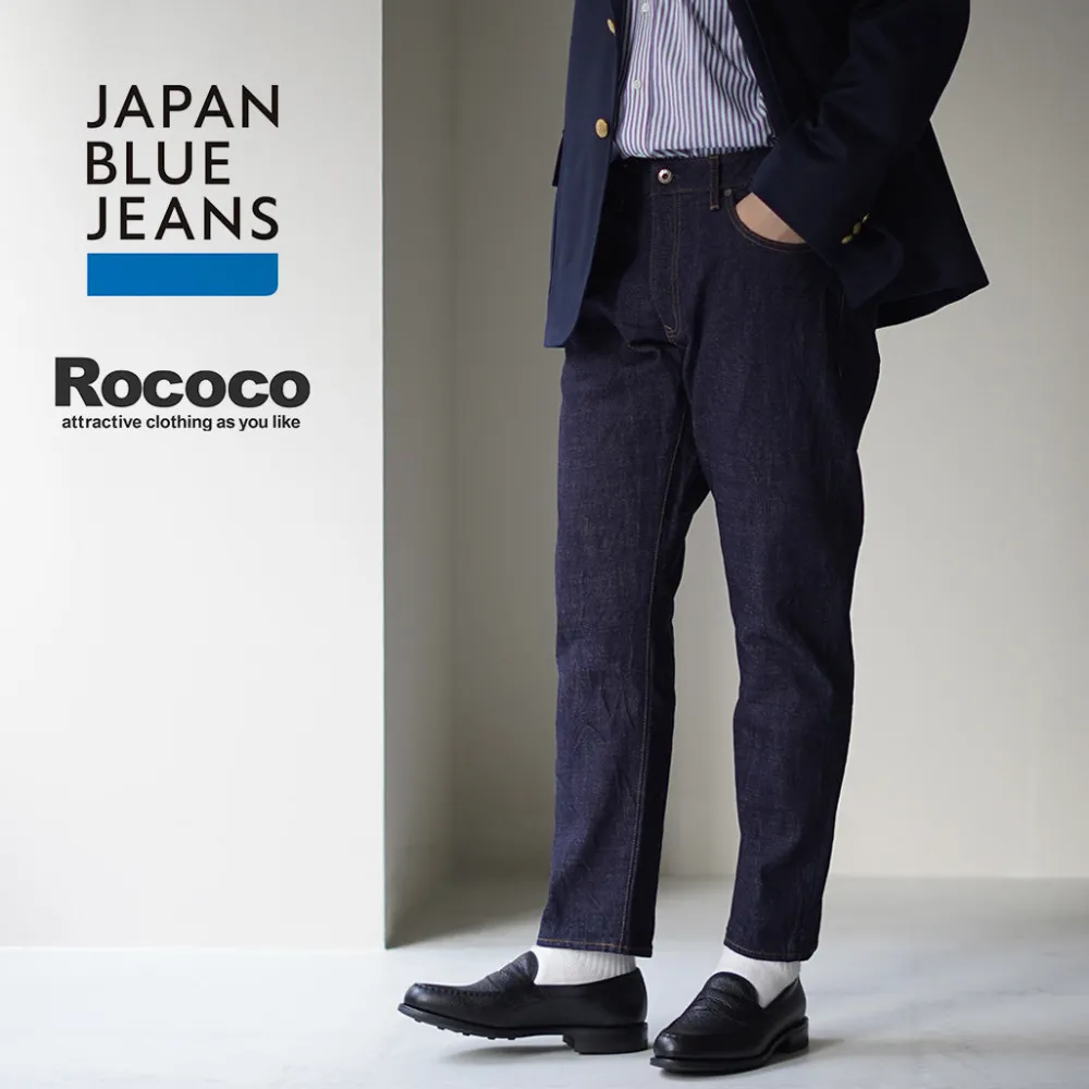 JAPAN BLUE JEANS Jeans^/ 16oz Monster Denim Semi-Wide Tapered 5P dark-indigo