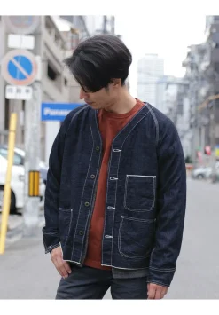 JAPAN BLUE JEANS Jackets^/ 8oz Selvedge Engineer Jacket indigo