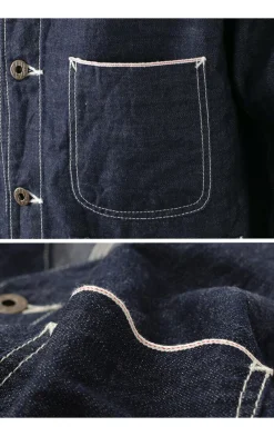 JAPAN BLUE JEANS Jackets^/ 8oz Selvedge Engineer Jacket indigo
