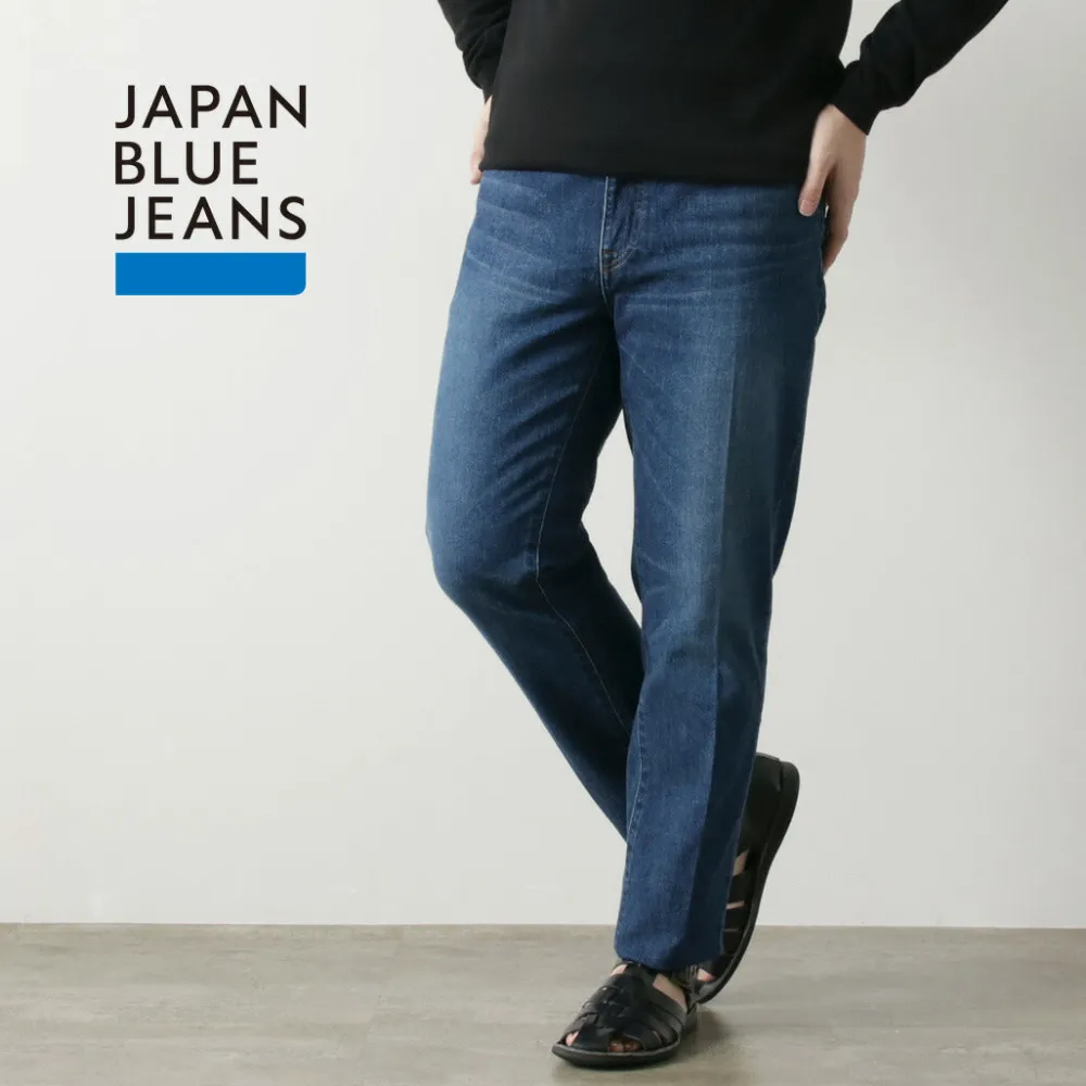 JAPAN BLUE JEANS Jeans^/ 12oz Stretch Center Crease 5P Denim Used Processing light-indigo