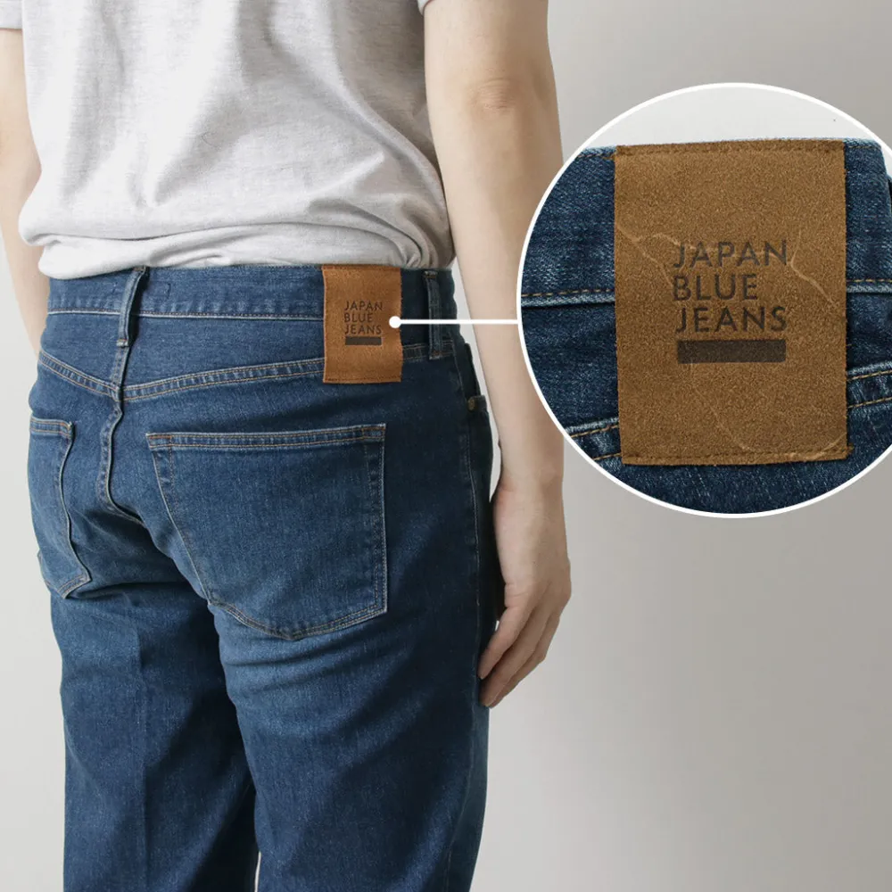 JAPAN BLUE JEANS Jeans^/ 12oz Stretch Center Crease 5P Denim Used Processing light-indigo