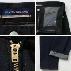 JAPAN BLUE JEANS Jeans^/ 12oz Stretch Center Crease 5P Denim One-washed indigo