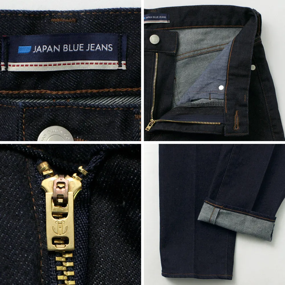 JAPAN BLUE JEANS Jeans^/ 12oz Stretch Center Crease 5P Denim One-washed indigo
