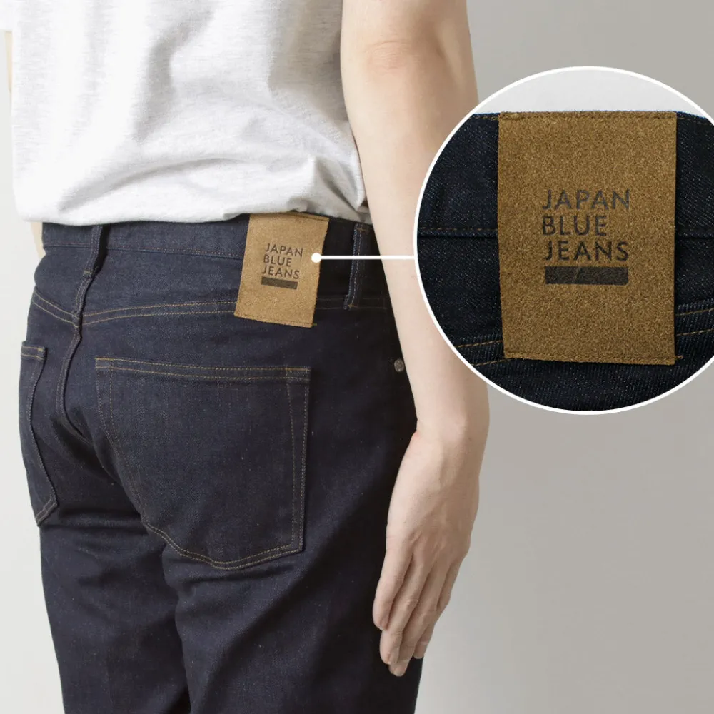 JAPAN BLUE JEANS Jeans^/ 12oz Stretch Center Crease 5P Denim One-washed indigo