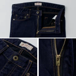 JAPAN BLUE JEANS Jeans^/ Prep 12oz Stretch Denim Slim Tapered navy