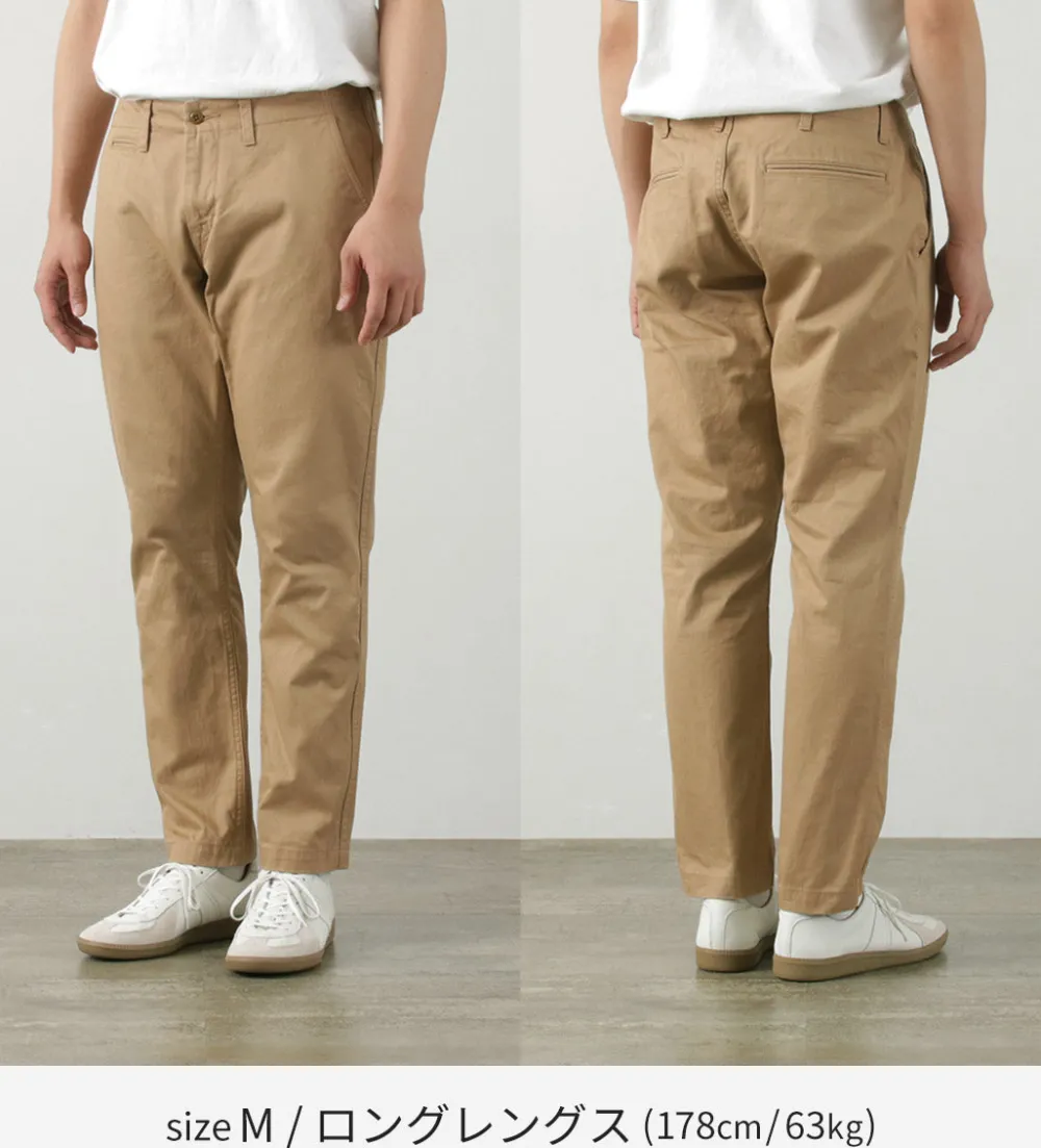 JAPAN BLUE JEANS Work Pants & Chinos^/ RJB1610 40/3 High Count Twill Wide Tapered Vintage Chinos