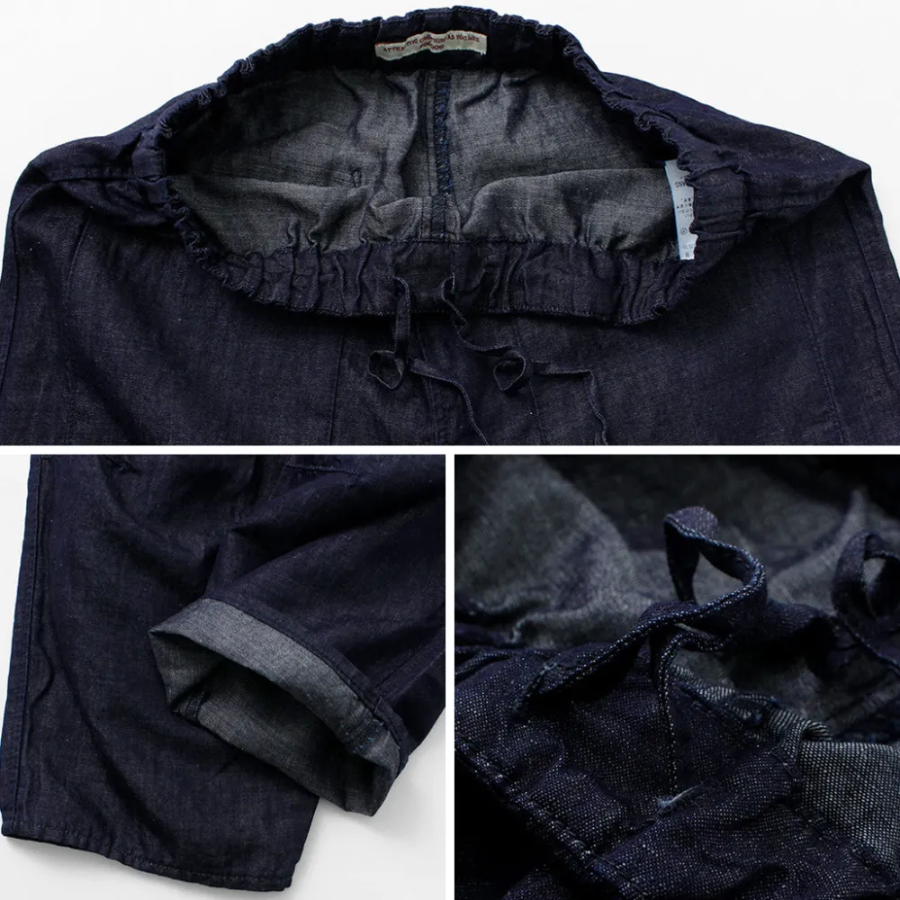 JAPAN BLUE JEANS Jeans^/ RJB7570 Cotton Linen Denim Knicker Trousers indigo