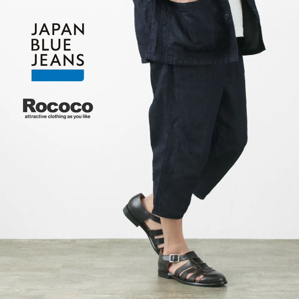 JAPAN BLUE JEANS Jeans^/ RJB7570 Cotton Linen Denim Knicker Trousers indigo
