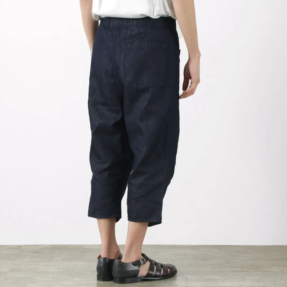 JAPAN BLUE JEANS Jeans^/ RJB7570 Cotton Linen Denim Knicker Trousers indigo