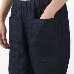JAPAN BLUE JEANS Jeans^/ RJB7570 Cotton Linen Denim Knicker Trousers indigo