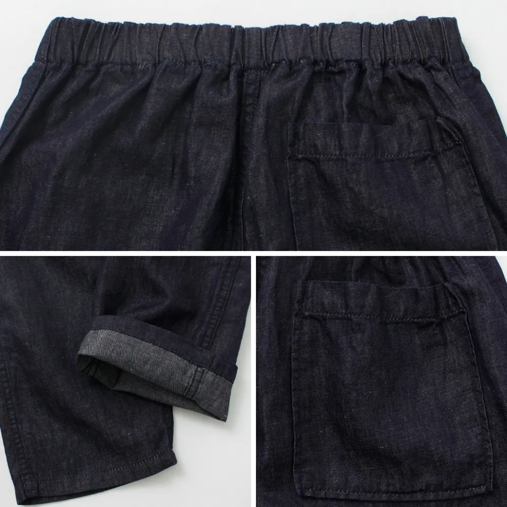 JAPAN BLUE JEANS Jeans^/ RJB7590 Cotton Linen Denim Easy Pants indigo