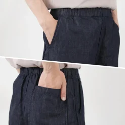 JAPAN BLUE JEANS Jeans^/ RJB7590 Cotton Linen Denim Easy Pants indigo