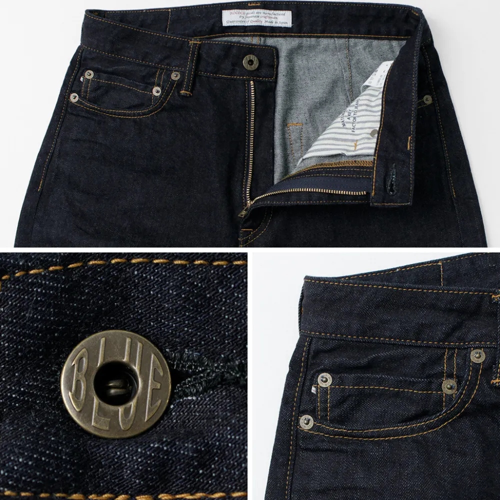 JAPAN BLUE JEANS Jeans^/ RJB6171 12oz selvedge wide tapered trousers indigo