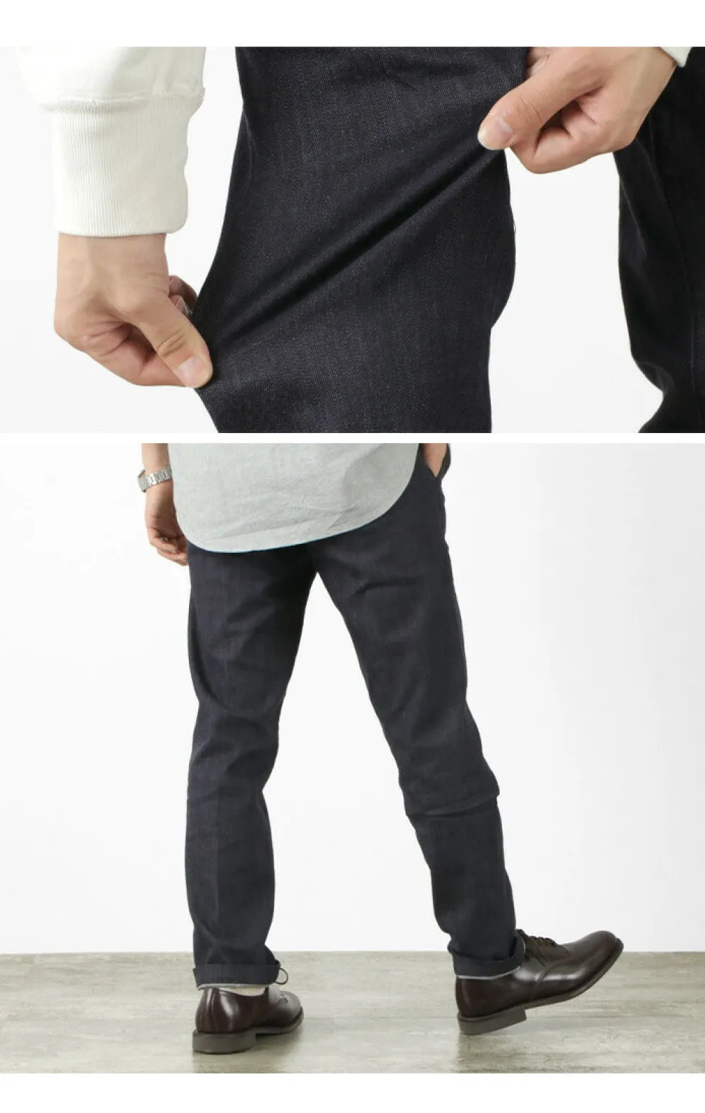 JAPAN BLUE JEANS Jeans^/ RJB4691 Shin Denim 8.5oz Officer Tapered Trouser Pants