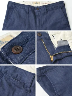 JAPAN BLUE JEANS Jeans^/ RJB4691 Shin Denim 8.5oz Officer Tapered Trouser Pants