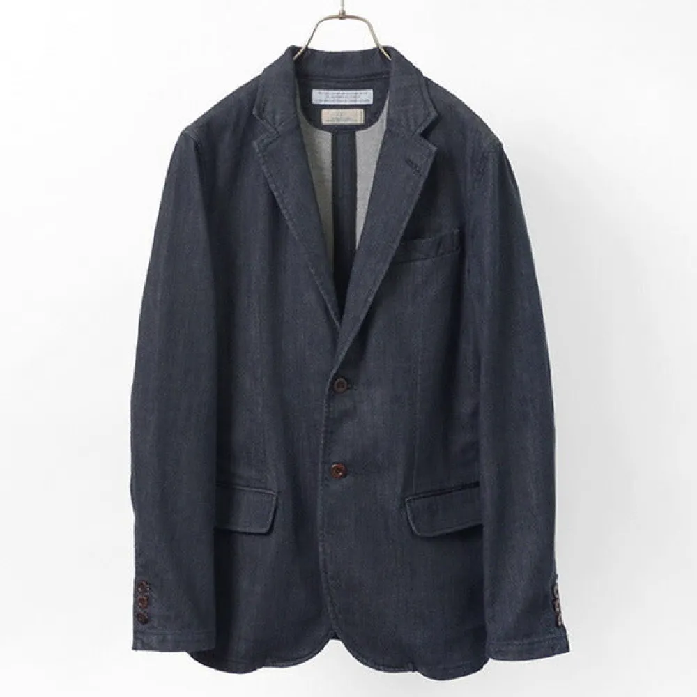 JAPAN BLUE JEANS Jackets^/ RJB3960 Shin Denim 8.5oz Officer Tailored Jacket