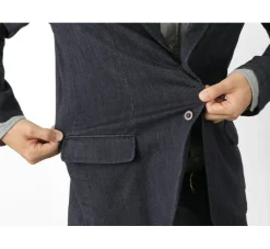 JAPAN BLUE JEANS Jackets^/ RJB3960 Shin Denim 8.5oz Officer Tailored Jacket