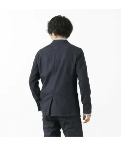 JAPAN BLUE JEANS Jackets^/ RJB3960 Shin Denim 8.5oz Officer Tailored Jacket