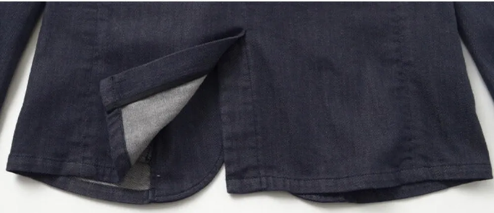 JAPAN BLUE JEANS Jackets^/ RJB3960 Shin Denim 8.5oz Officer Tailored Jacket