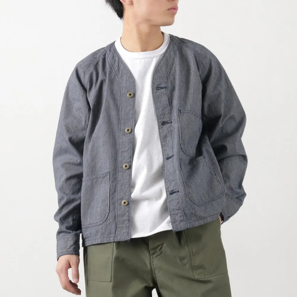 JAPAN BLUE JEANS Jackets^/ RJB4124Hickory engineer jacket navy