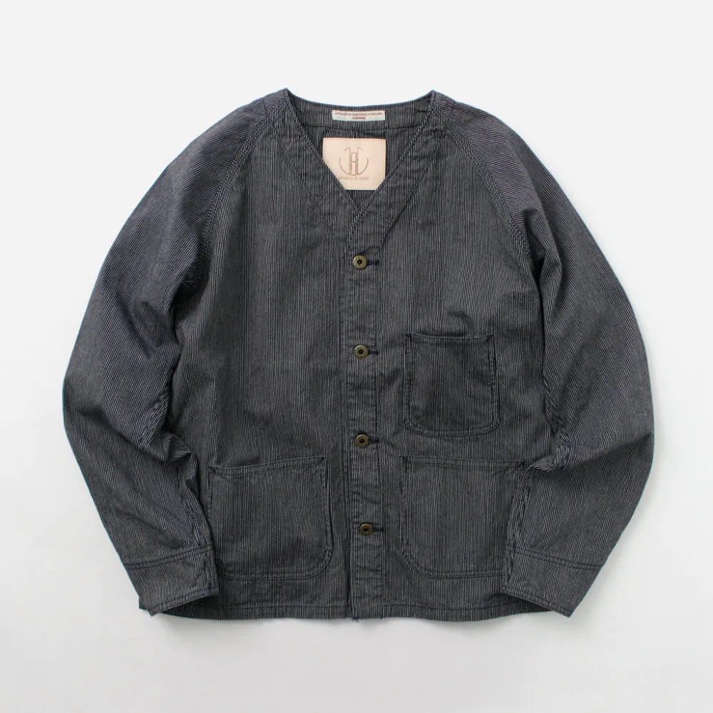 JAPAN BLUE JEANS Jackets^/ RJB4124Hickory engineer jacket navy