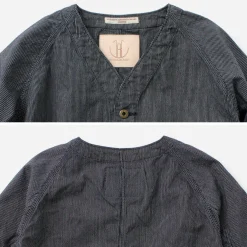 JAPAN BLUE JEANS Jackets^/ RJB4124Hickory engineer jacket navy