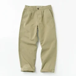 JAPAN BLUE JEANS Work Pants & Chinos^/ RJB802012oz selvedge chino 1-tuck wide trousers beige