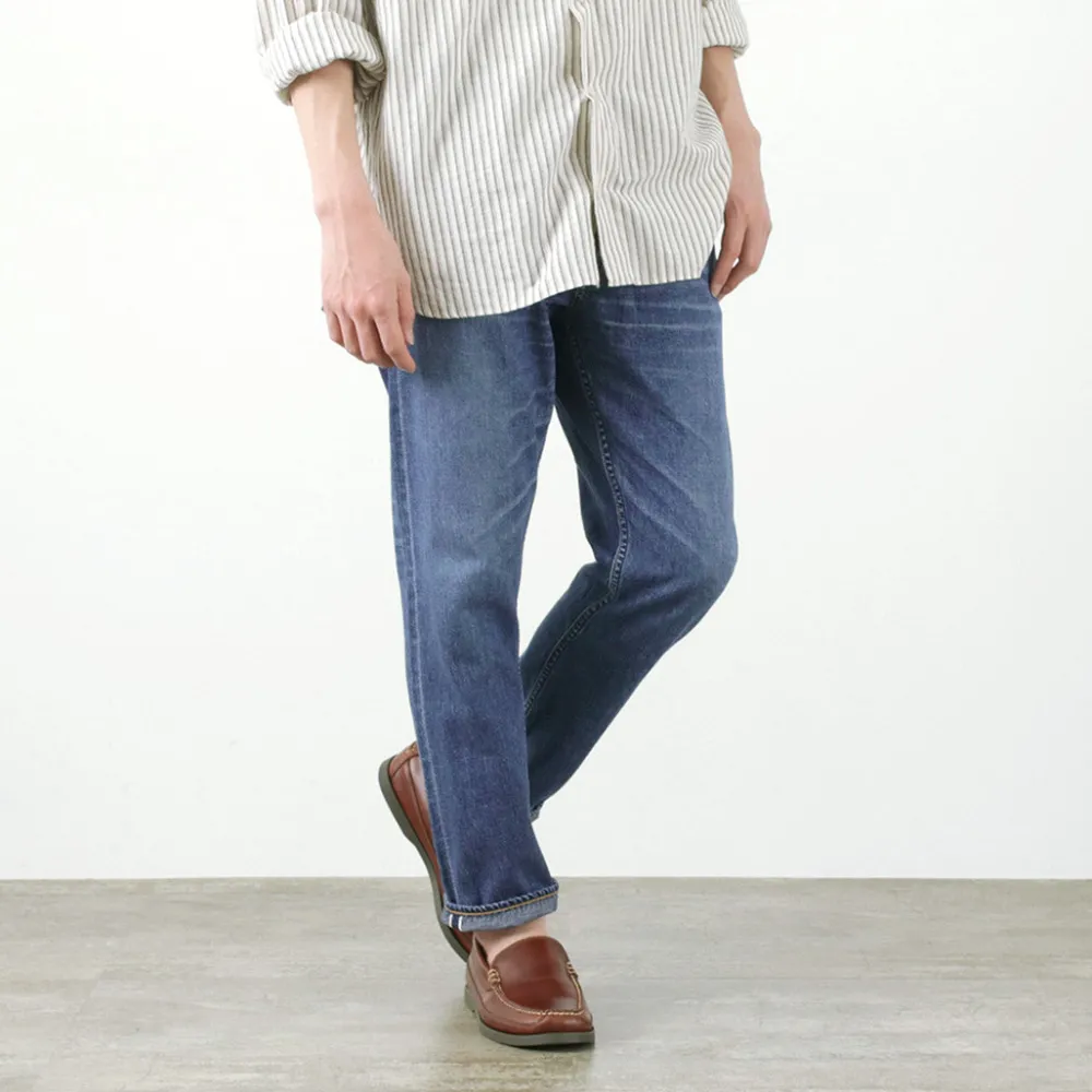 JAPAN BLUE JEANS Jeans^/ RJB6111Prep 8oz Melrose Finish Summer Denim Selvic Jeans used-wash