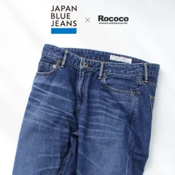 JAPAN BLUE JEANS Jeans^/ RJB6111Prep 8oz Melrose Finish Summer Denim Selvic Jeans used-wash