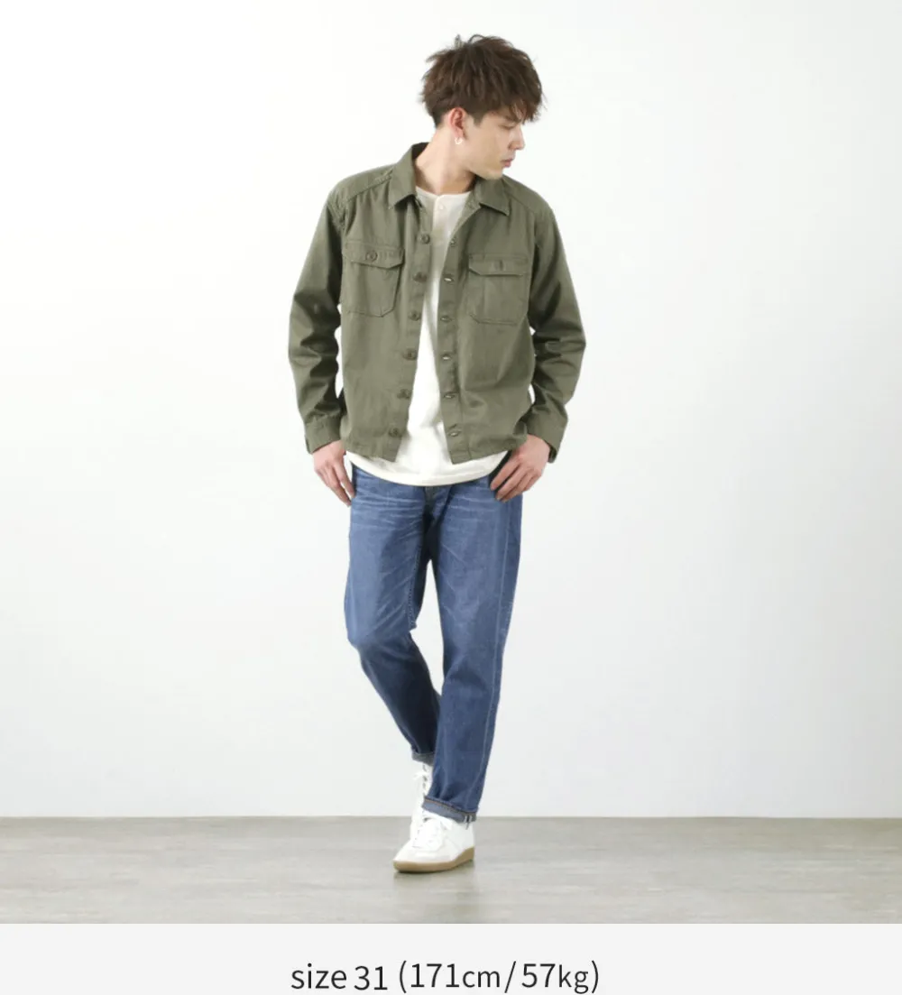 JAPAN BLUE JEANS Jeans^/ RJB6111Prep 8oz Melrose Finish Summer Denim Selvic Jeans used-wash