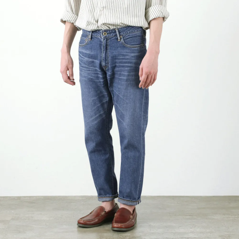 JAPAN BLUE JEANS Jeans^/ RJB6111Prep 8oz Melrose Finish Summer Denim Selvic Jeans used-wash