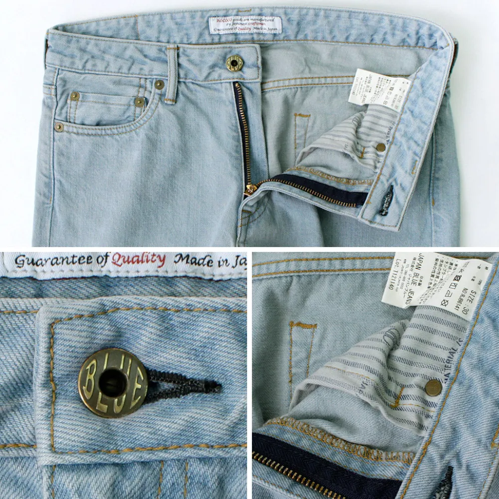 JAPAN BLUE JEANS Jeans^/ RJB6141Prep 12oz Selvic Jeans used-wash