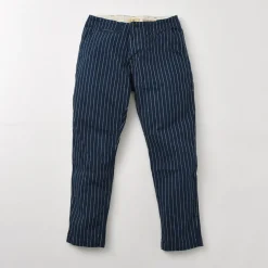 JAPAN BLUE JEANS Work Pants & Chinos^/ RJB1620Wide tapered chino stripe navy