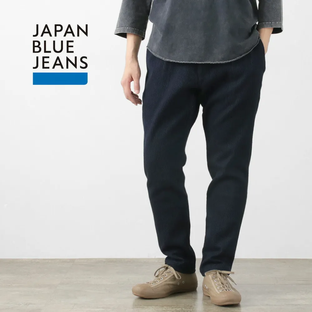 JAPAN BLUE JEANS Trousers^/ Sashiko Easy Tapered Pants Indigo