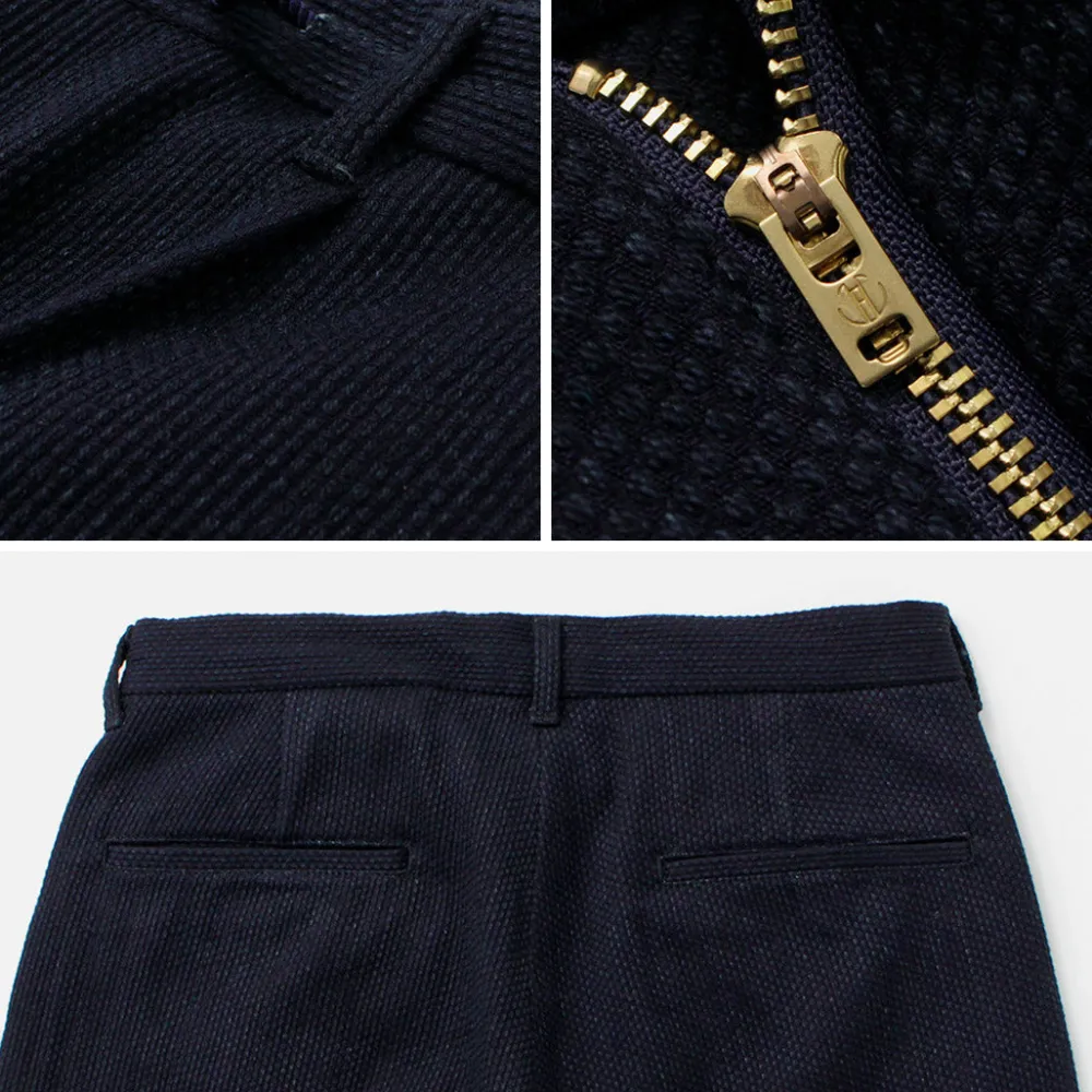 JAPAN BLUE JEANS Trousers^/ Sashiko Easy Tapered Pants Indigo