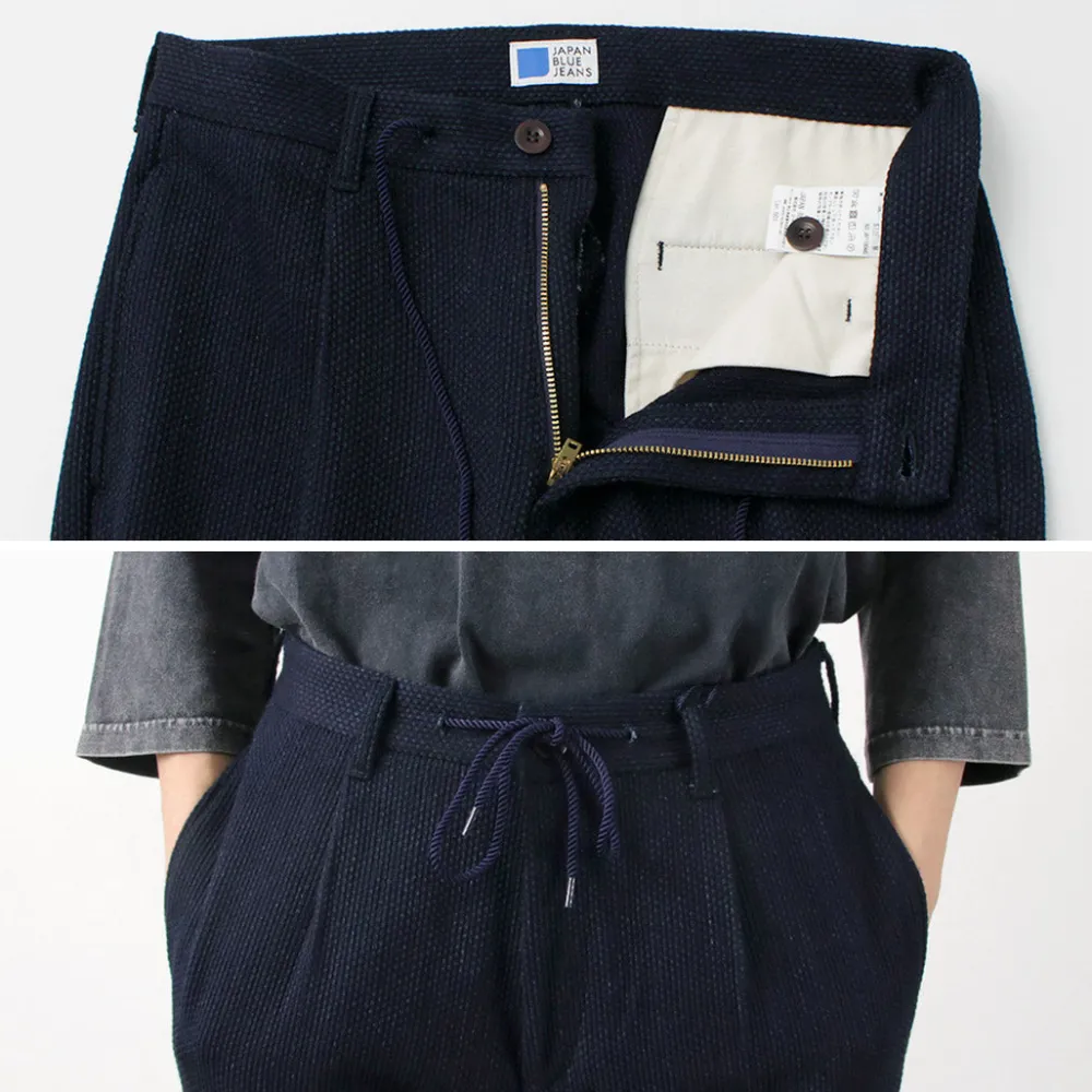 JAPAN BLUE JEANS Trousers^/ Sashiko Easy Tapered Pants Indigo