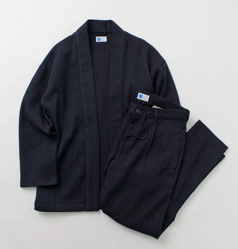 JAPAN BLUE JEANS Trousers^/ Sashiko Easy Tapered Pants Indigo