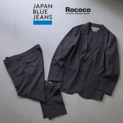 JAPAN BLUE JEANS Trousers^/ seersucker summer officer trousers