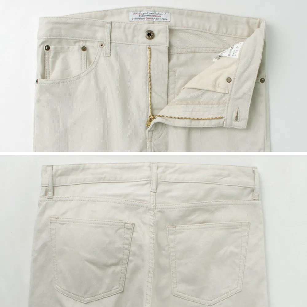 JAPAN BLUE JEANS Work Pants & Chinos^/ Straight pique pants ecru