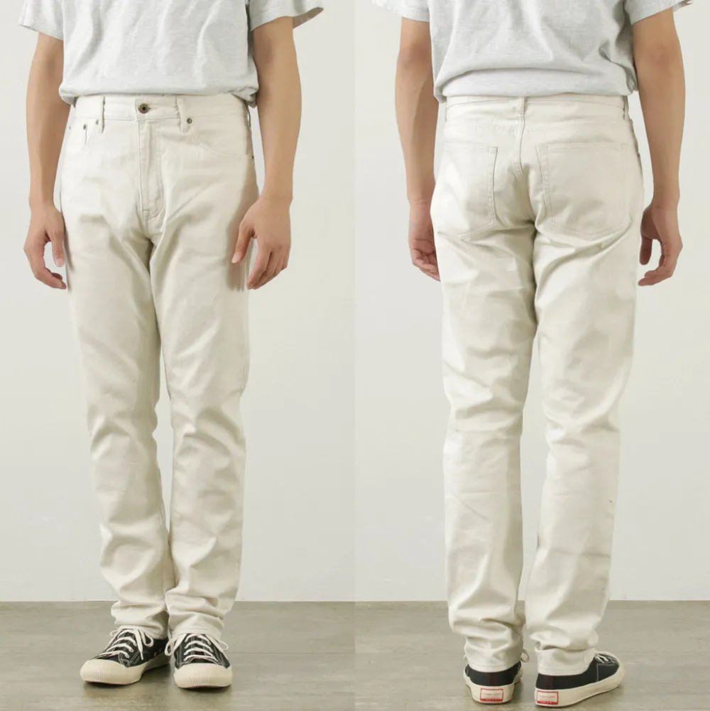 JAPAN BLUE JEANS Work Pants & Chinos^/ Straight pique pants ecru