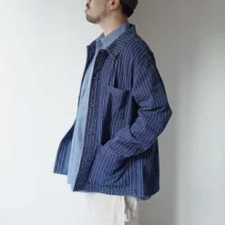 JAPAN BLUE JEANS Jackets^/ Wabash coverall navy