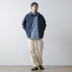 JAPAN BLUE JEANS Jackets^/ Wabash coverall navy