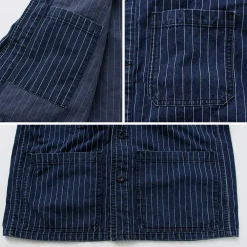 JAPAN BLUE JEANS Jackets^/ Wabash coverall navy
