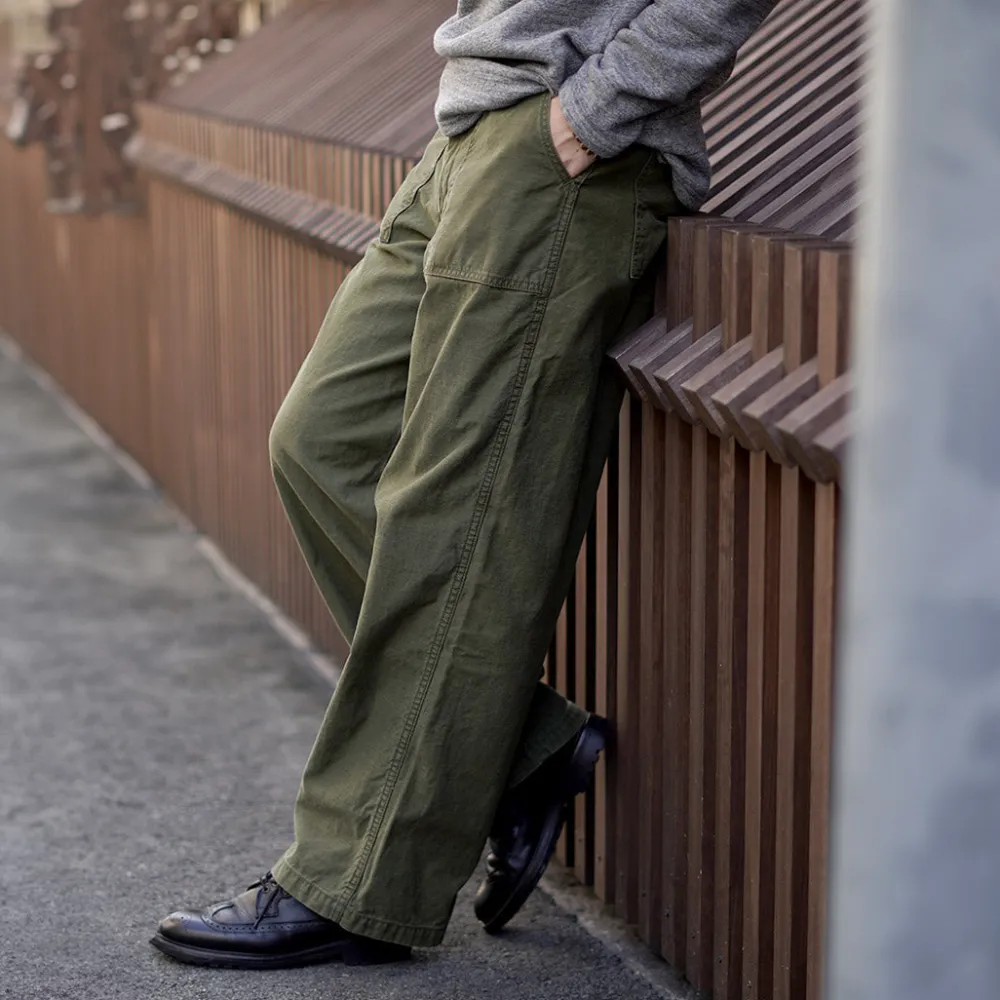 JAPAN BLUE JEANS Work Pants & Chinos^/ Wide Baker Pants Sulphur-dyed Back Satin