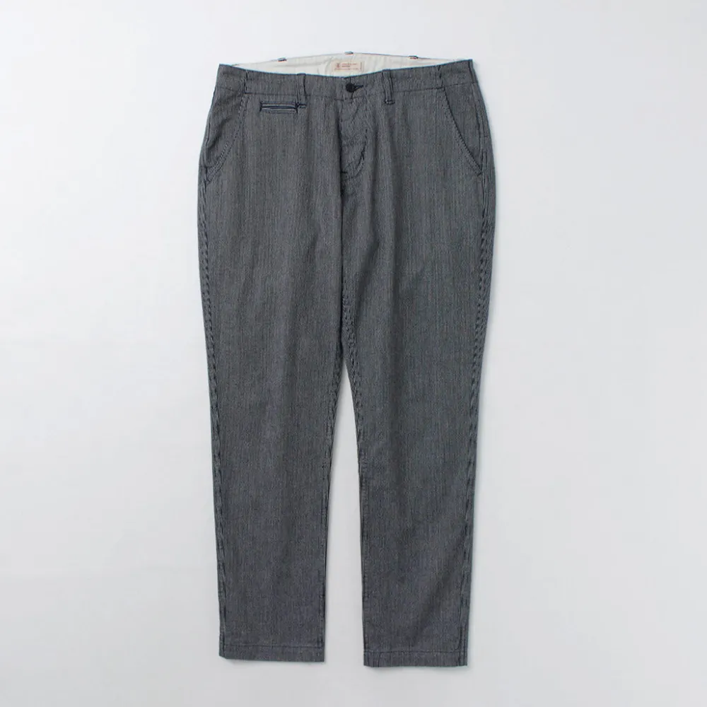 JAPAN BLUE JEANS Work Pants & Chinos^/ Wide Tapered Hickory Pants navy
