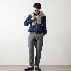 JAPAN BLUE JEANS Work Pants & Chinos^/ Wide Tapered Hickory Pants navy
